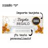 TARJETA DE REGALO - 230€