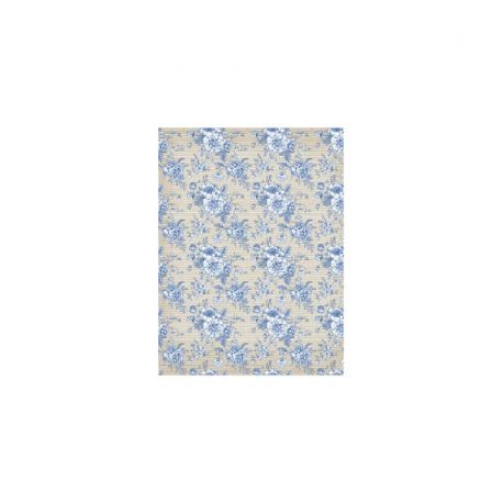 Papel de arroz Cadence "Flores azules"