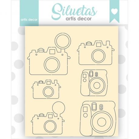 Chipboard CAMARAS DE FOTOS Artis Decor