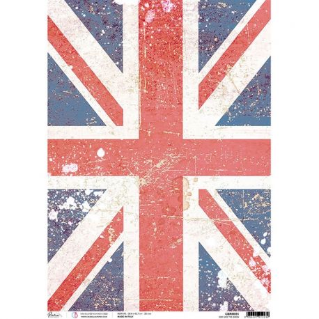 Papel de Arroz A3 Ciao Bella - God Save the Queen