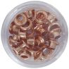 Eyelets - METALICO ORO ROSA - 30ud