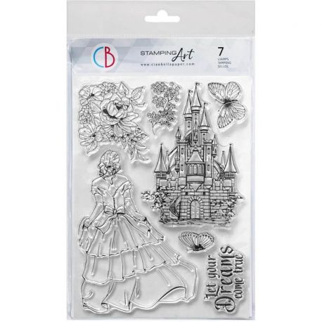 Clear Stamp Set 6x8 Once Upon a Time