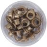 Eyelets - METALICO ORO VIEJO - 30ud