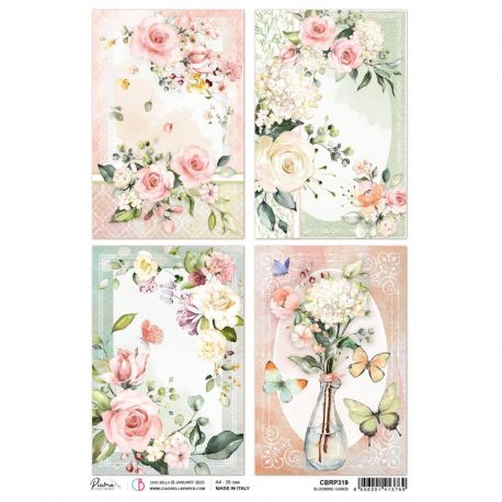 Papel de Arroz A4 Ciao Bella - Blooming Cards