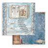 Bloc Scrap 10 hojas 30.5x30.5 (12"x12") - VINTAGE LIBRARY