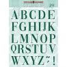 Troquel "Alphabet" - SAVOIR FAIRE - Vintage Odyssey