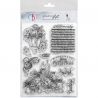 Clear Stamp Set 6x8 Bouquets and Luxury Ornament