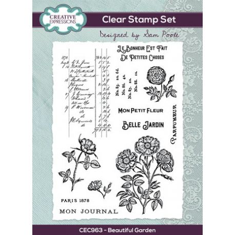 Beautiful Garden Stamp - Creative Expressions