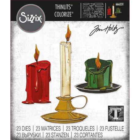 Troquel Sizzix THINLITS "Cadleshop" by Tim Holtz