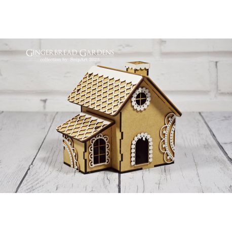 Gingerbread "Casa con invernadero" - Snipart