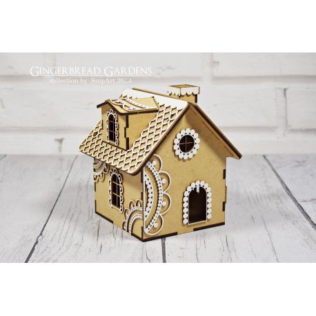 Gingerbread "Casa con buhardilla" - Snipart