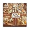 COFFEE AND CHOCOLATE  - 10 hojas 30.5x30.5 (12"x12")