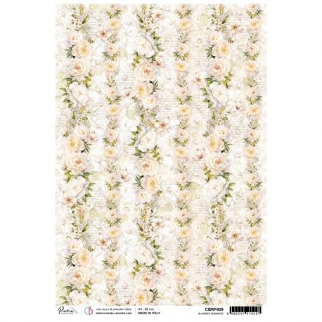 Papel de Arroz A4 Ciao Bella - Bloomed Romance