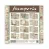 BROCANTE ANTIQUES - 10 hojas 30.5x30.5 (12"x12")