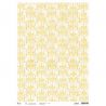 Papel de Arroz A3 Ciao Bella -Golden Damask