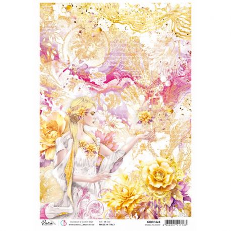 Papel de Arroz A4 Ciao Bella - Sparkling Fairy