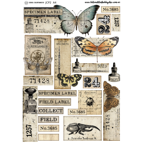 DECO TRANSFER A4 - Tiendita Shabby Chic