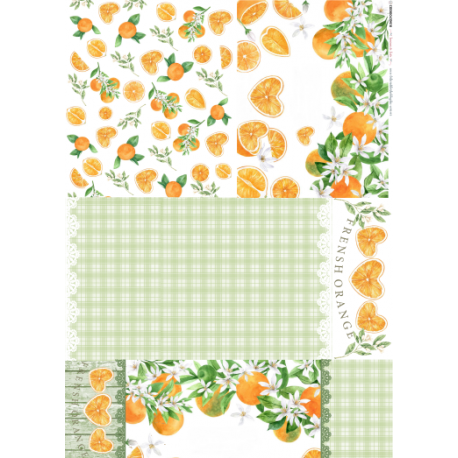 Lamina de seda 50x70 -  La Tiendita Shabby chic
