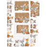 Lamina de seda 50x70 -  La Tiendita Shabby chic