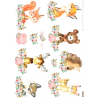Lamina de seda 50x70 -  La Tiendita Shabby chic