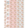 Lamina de seda 50x70 -  La Tiendita Shabby chic