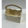 Cesta con asa 16x10.5x19cm