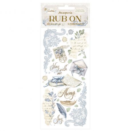 Tim Rub-On 10x21.6cm - TIMELESS