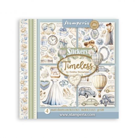 Pegatinas 4 hojas - TIMELESS