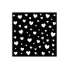 Stencil Mix Media 12X12 TIMELESS HEARTS
