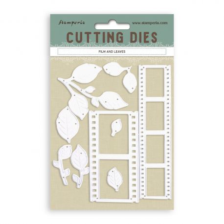Cutting Dies A6 Stamperia - FOTOGRAMAS Y HOJAS