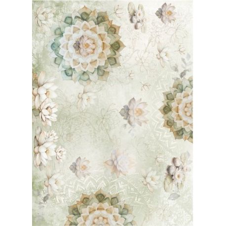 Lamina de seda 50x70 -  La Tiendita Shabby chic
