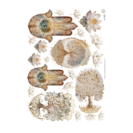 DECO TRANSFER A4 - Tiendita Shabby Chic