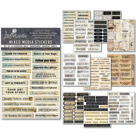 Sticker Set LITTLE WORDS
