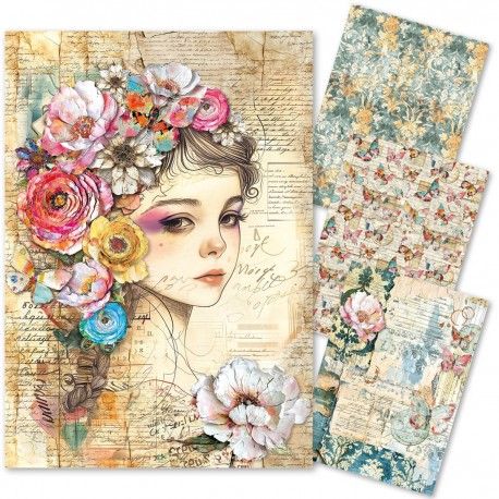 Mixed Media rice paper A4 QUINTESSENTIAL