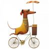 Transfer 25x30cm DOGGY BIKE