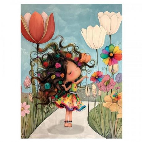 Transfer 25x30cm PASEO DE VERANO