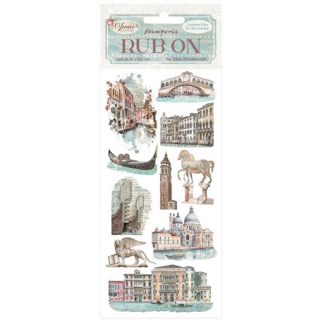 Tim Rub-On 10x21.6cm - VENICE CITY OF ARTS