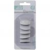 PACK 5 ALMOHADILLAS REDONDAS 3cm: PARA APLIC.