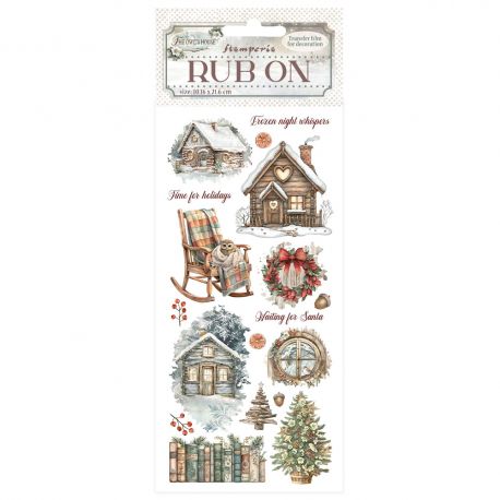 Tim Rub-On 10x21.6cm - THE OWL'S HOUSE