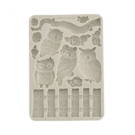 Molde de silicona A5 - THE OWL'S HOUSE
