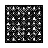 Stencil Stamperia 18x18cm - CANDY CHRISTMAS
