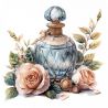 Transfer 24x23cm FLORAL PERFUMS2