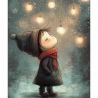 Transfer 25x30cm CHRISTMAS LIGHTS2