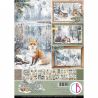 Set 9 hojas de Etiquetas Ciao Bella "FOREST TALES"