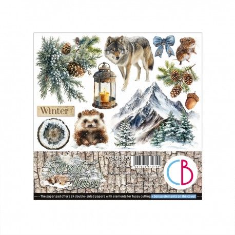 Set 24 recortables Ciao Bella "FOREST TALES"