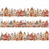 Transfer 25x30cm CHRISTMAS HOUSES