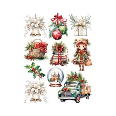 Transfer 25x30cm CHRISTMAS SELECTION1