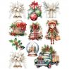 Transfer 25x30cm CHRISTMAS SELECTION1