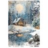 Papel de Arroz A4 Ciao Bella - NIGHT IN THE WOOD
