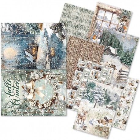Papel de Arroz A5 Ciao Bella - FOREST TALES